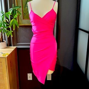 Super sexy hot pink dress